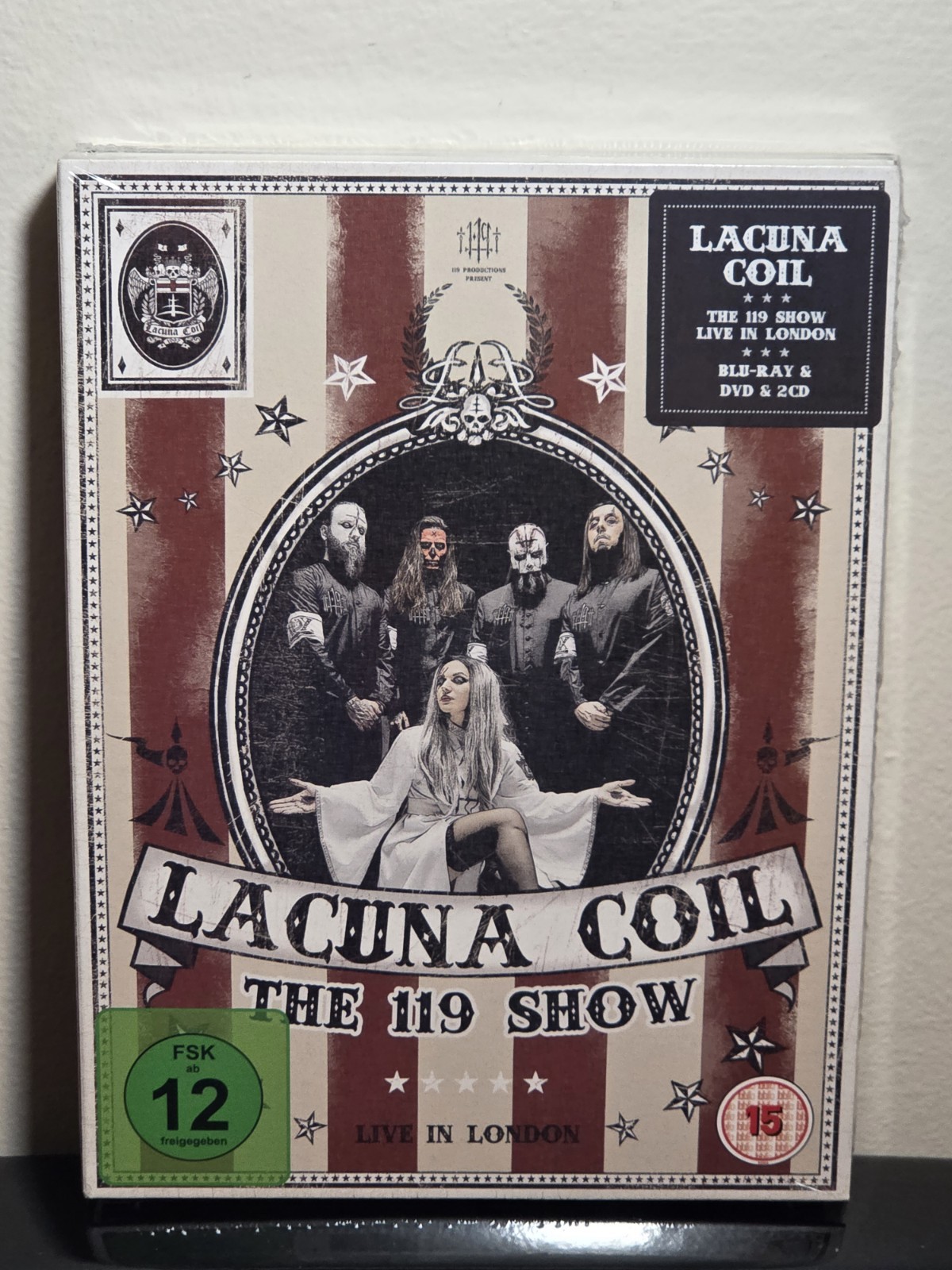 Lacuna Coil The 119 Show Live In London 2 CD, DVD, Blu-ray Box Set OOP SOLD OUT