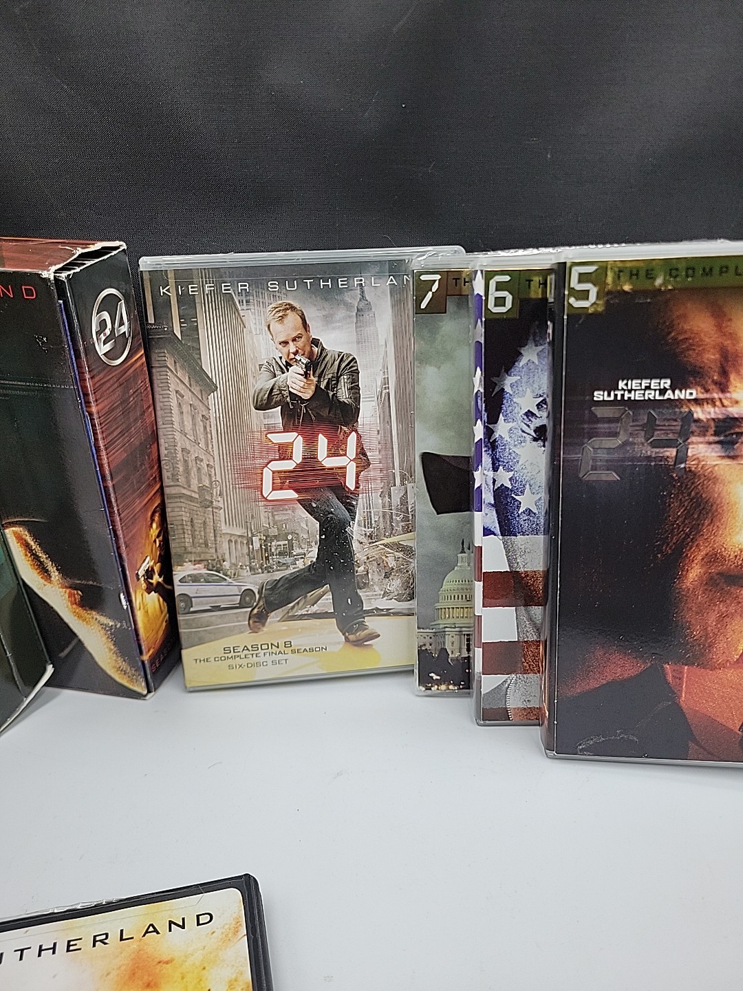 24 Complete Series Seasons 1–8 DVD Lot