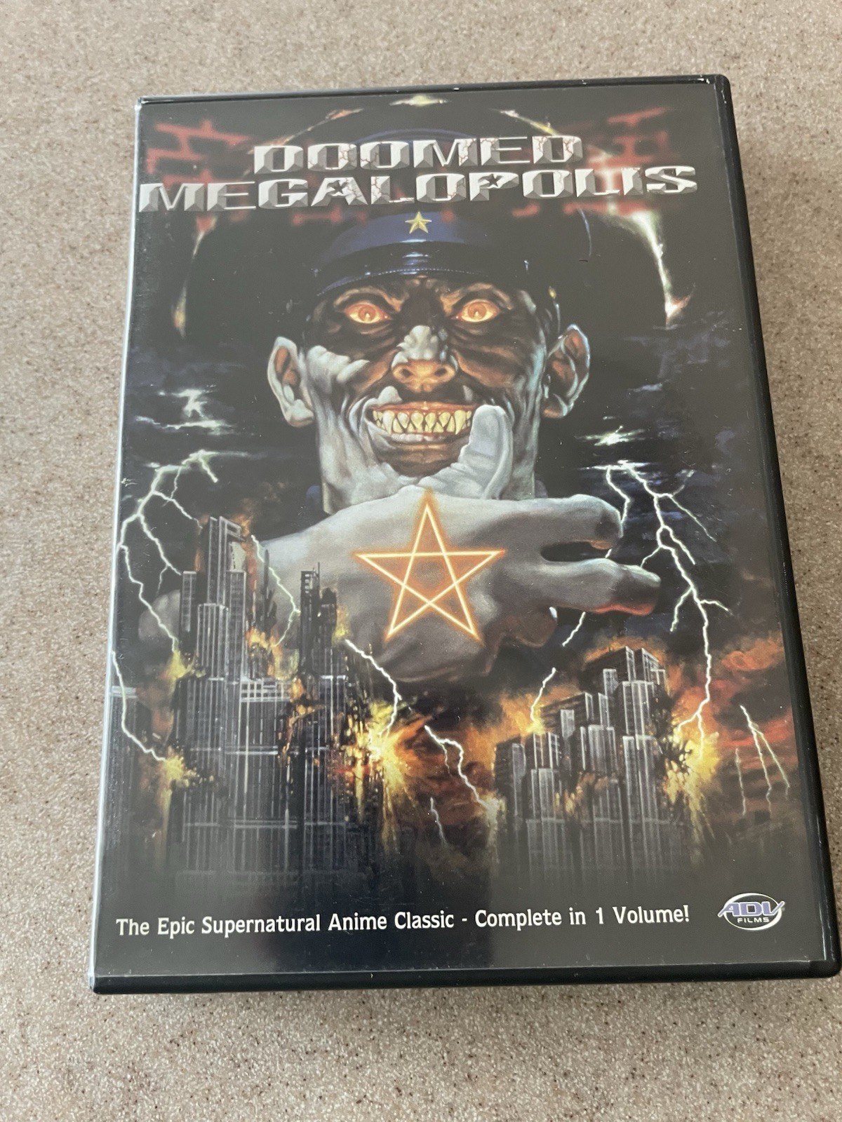Doomed Megalopolis (Horror Anime DVD) 2002 OVA ADV Films
