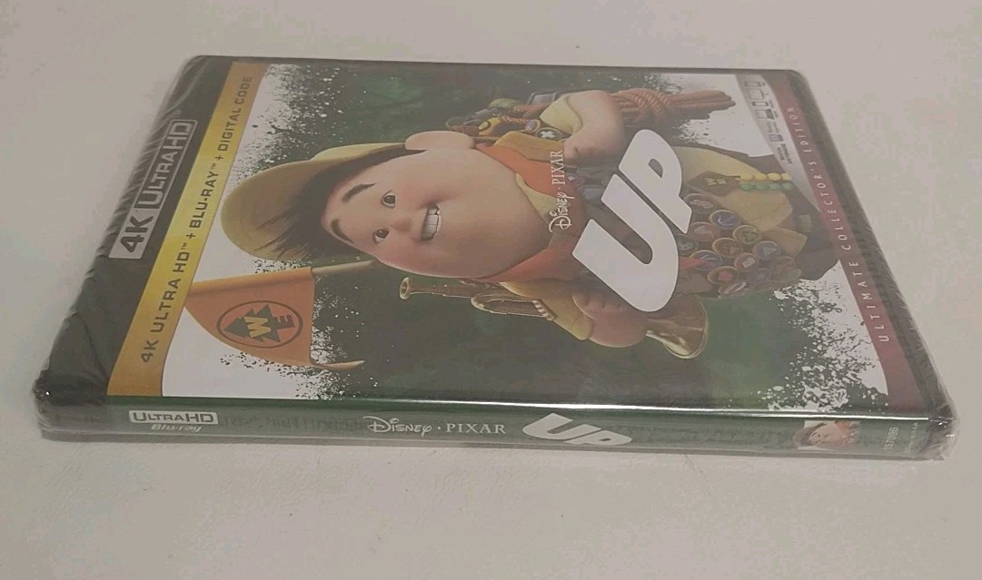 Disney Up (4K Ultra HD + Blu-Ray + Digital, 2009) New Sealed Pixar
