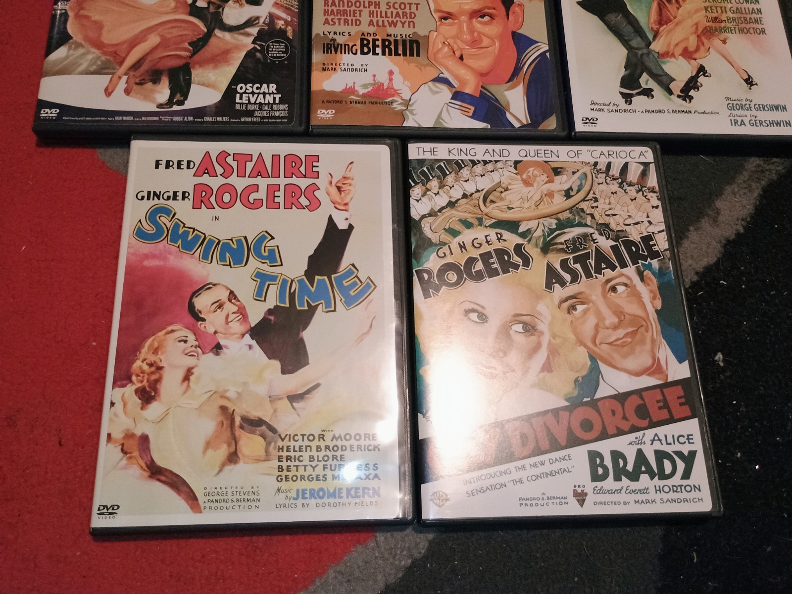 Astaire & Rogers Collection Volume 1 (2006) DVD 5-disc Boxed Set