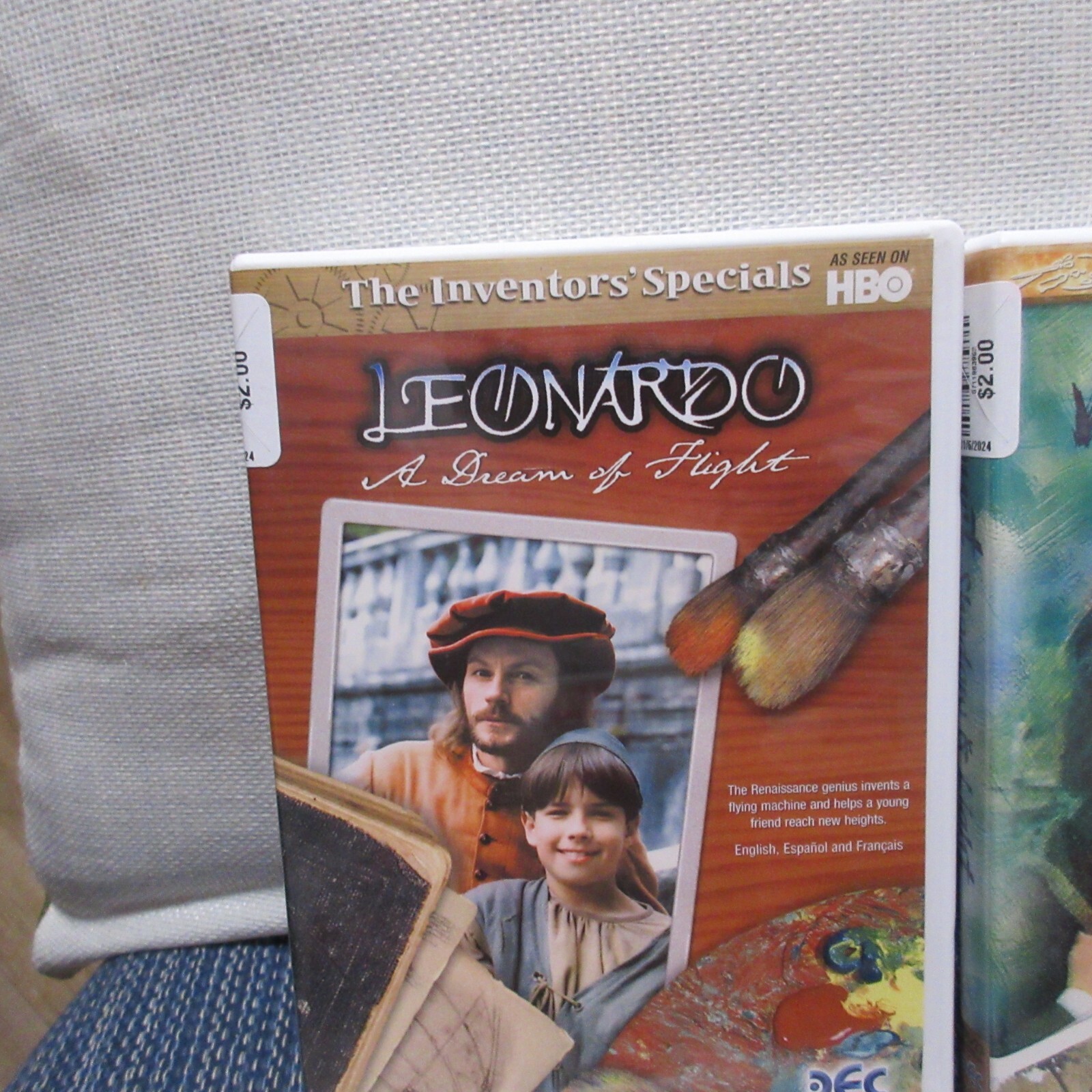 HBO Special Composers Inventors Lot Monet Leonardo DVD Very Good