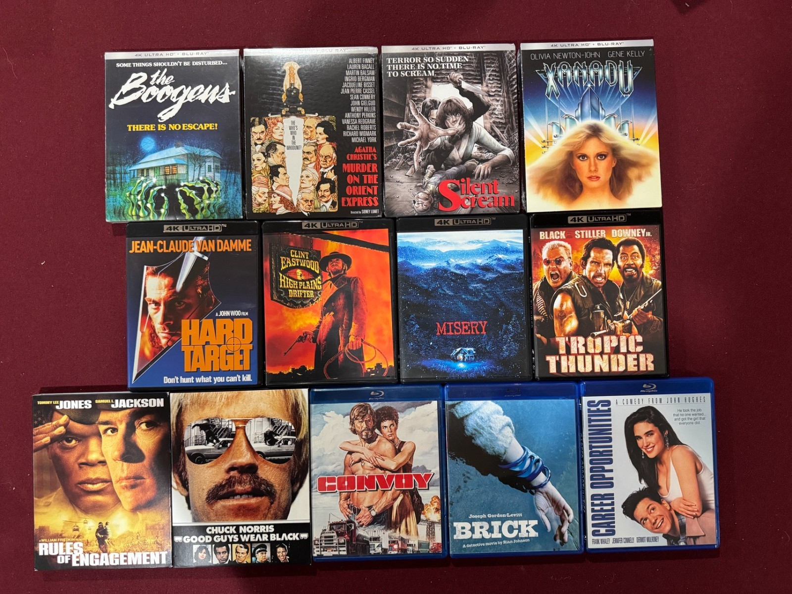 4k and Blu-Ray Movies Kino Lorber with Slipcovers – You choose