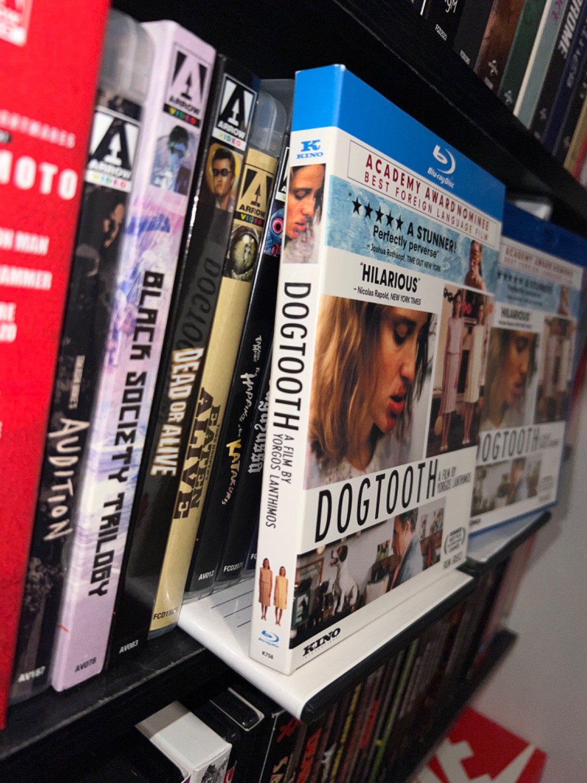 Dogtooth (Blu-ray Disc, 2011) Lanthimos Kino Lorber Out Of Print OOP Slipcover