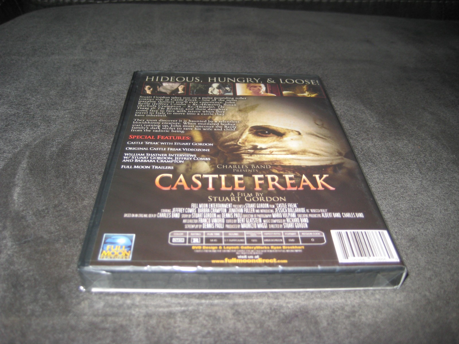 CASTLE FREAK – (DVD 2013) BRAND NEW – RATED R – WIDESCREEN – HORROR – THRILLER