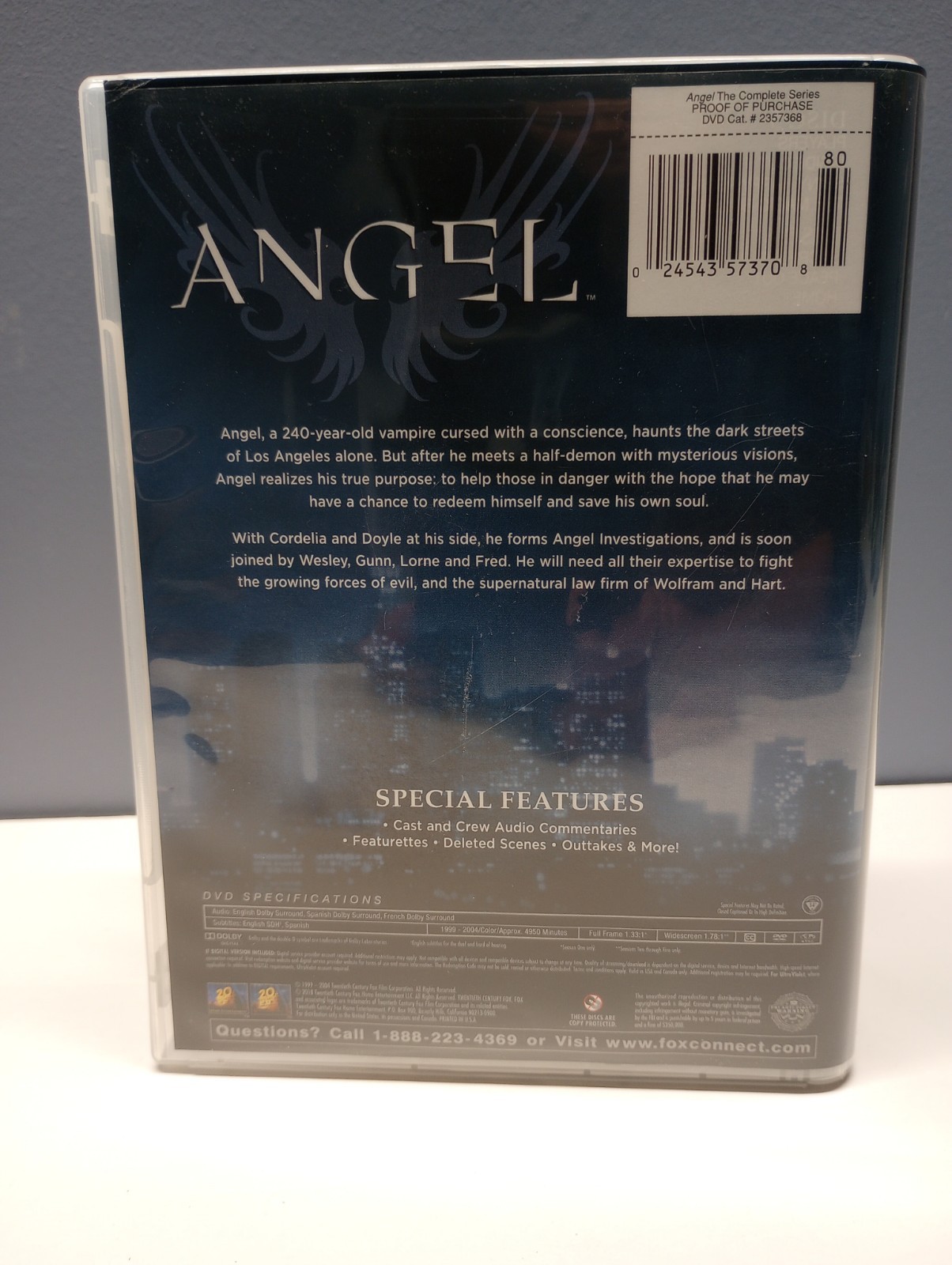 Angel The Complete Series – DVD 30 disc set
