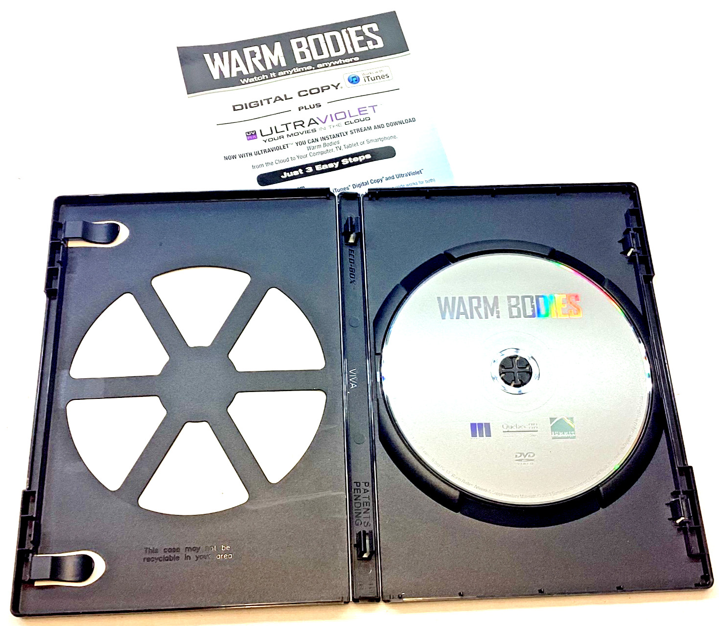 Warm Bodies – DVD – Very Good