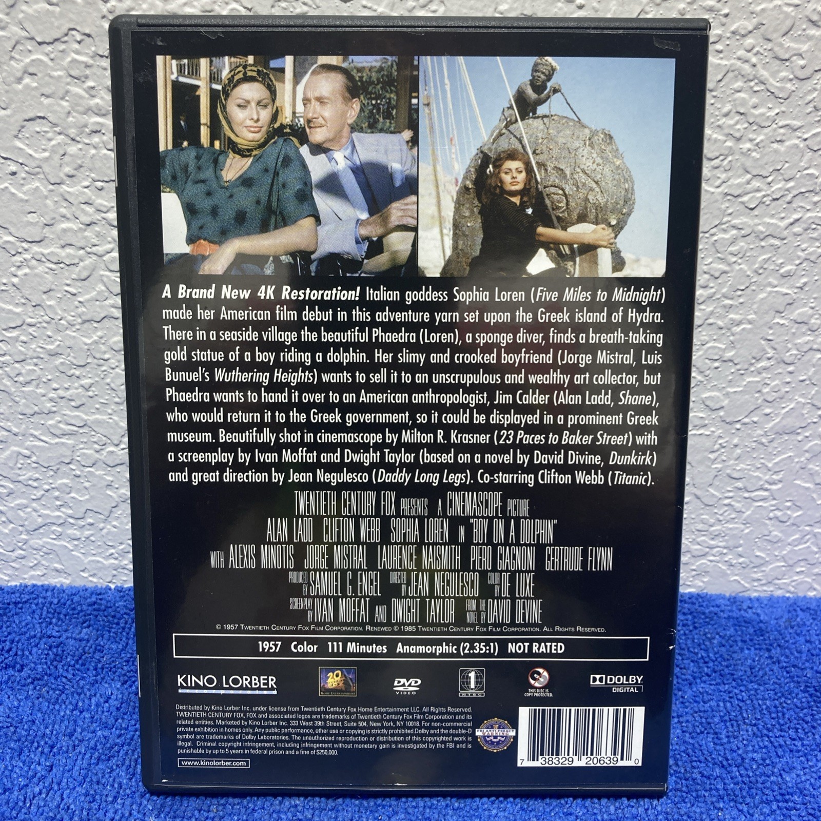 Boy on a Dolphin (1957) – DVD By Alan Ladd