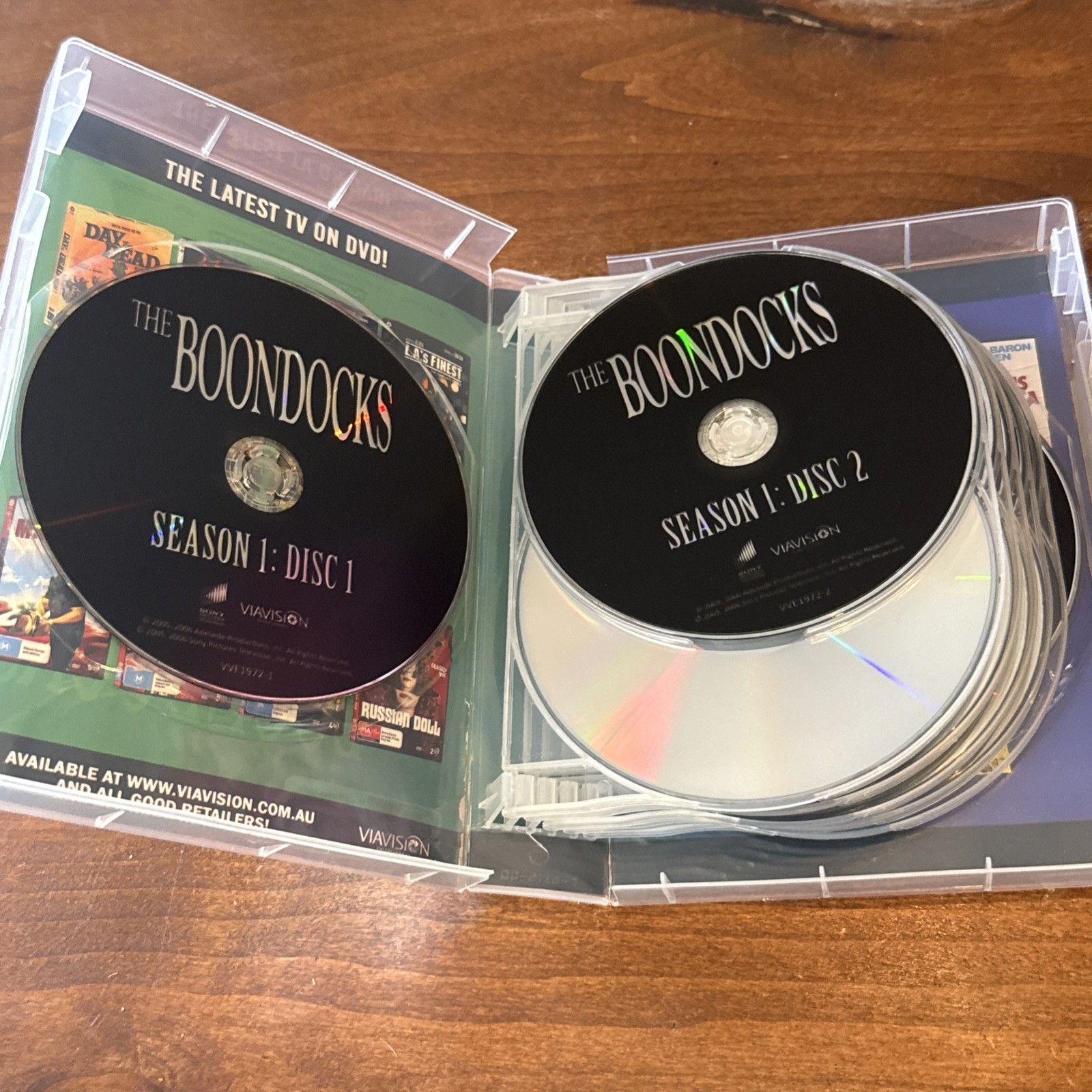 The Boondocks – Complete Uncensored Series Seasons 1-4 (11 Disc Set) Region 4