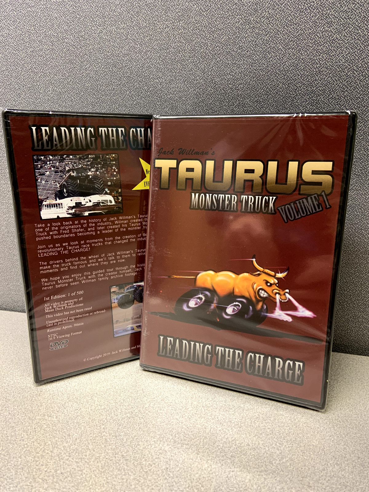 DVD Jack Willman’s Taurus Monster Truck Vol 1 Leading the Charge 94min Classic