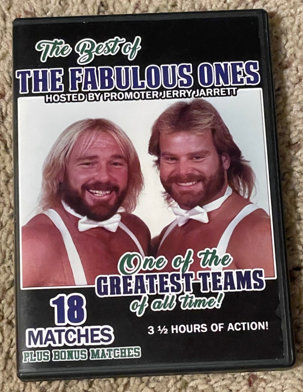 Best of the Fabulous Ones DVD professional wrestling 3 & 1/2 hours 18 matches +