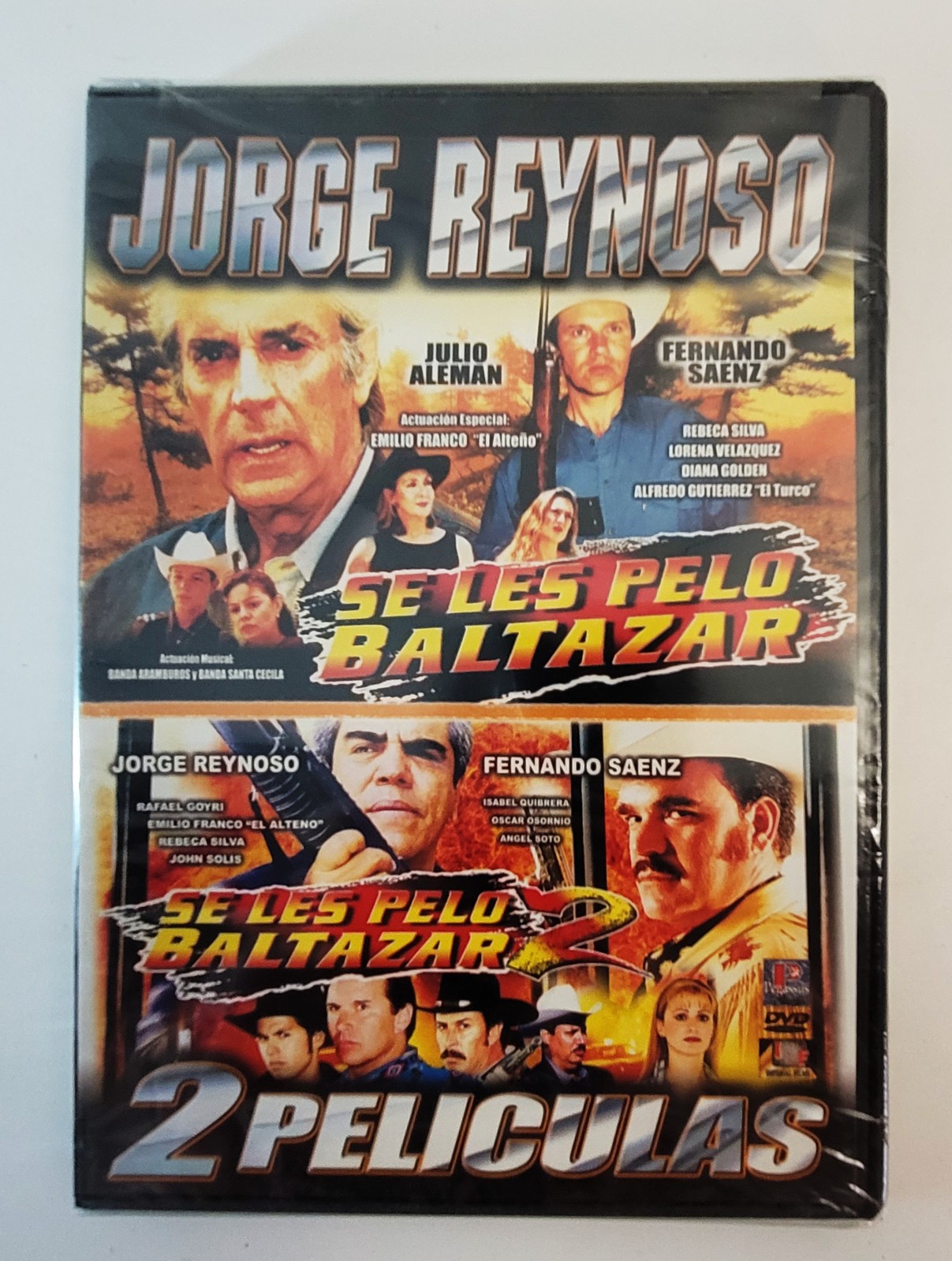 Se Les Pelo Baltazar 1 & 2 DVD, stars Jorge Reynoso, Spanish Western – NEW