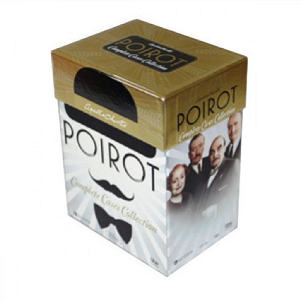 Agatha Christie’s Poirot Complete Series Cases Collection DVD FREE SHIPPING