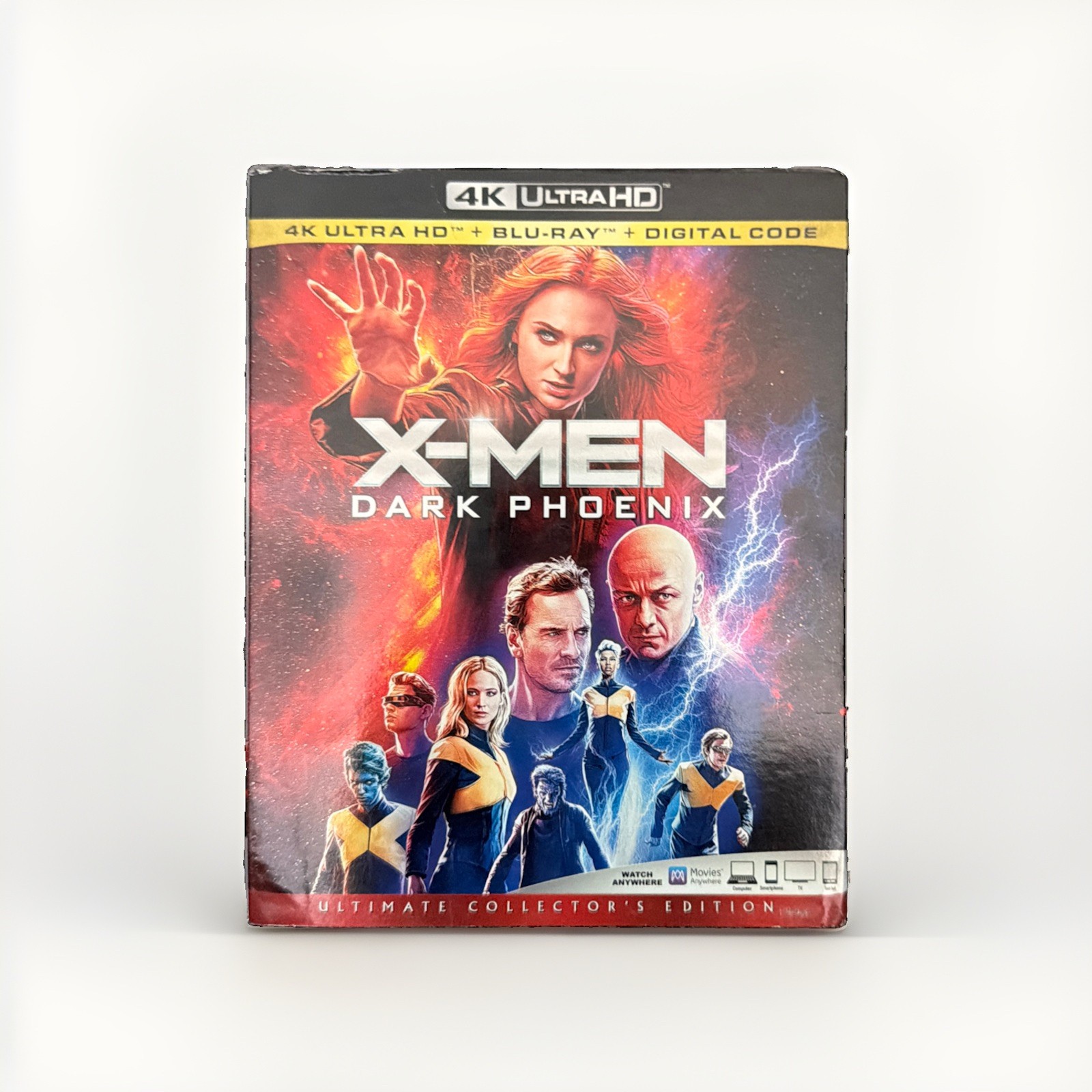 X-Men: Dark Phoenix 4K Ultra HD+Blu-ray+Slipcover Ultimate Edition Brand New