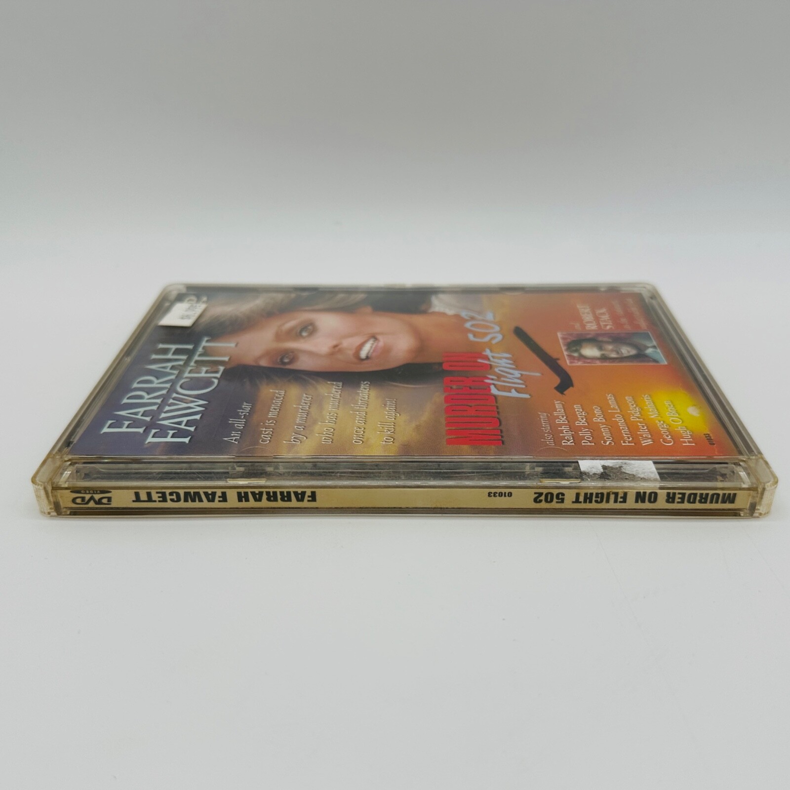 Murder on Flight 502 DVD Jewel Case 1975 Farrah Fawcett Robert Stack Fast Ship