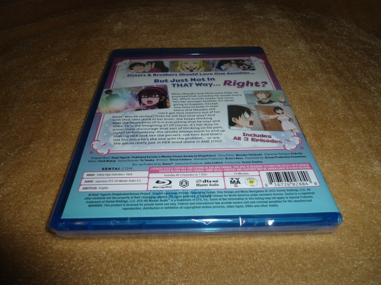 Ane Log – Complete Collection [1 Disc Blu-ray] PLEASE SEE NOTE BELOW