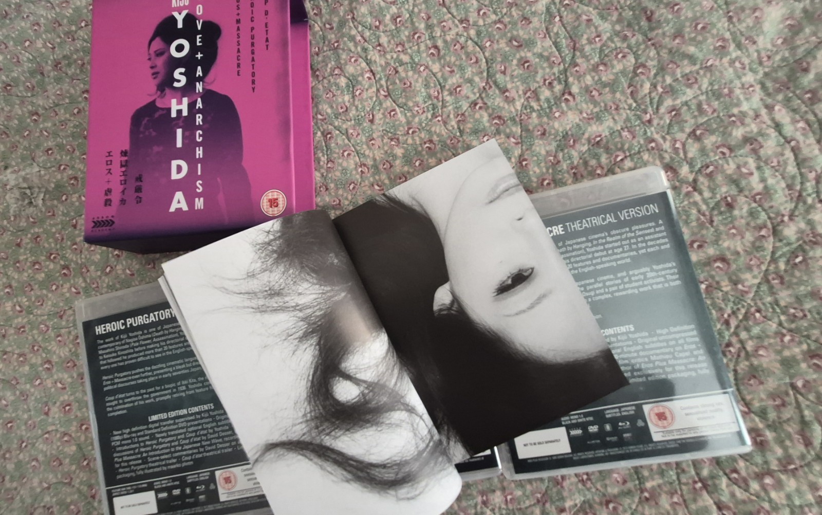 Kijû Yoshida LOVE + ANARCHISM Arrow Academy Limited Edition OOP Hard Box/Book
