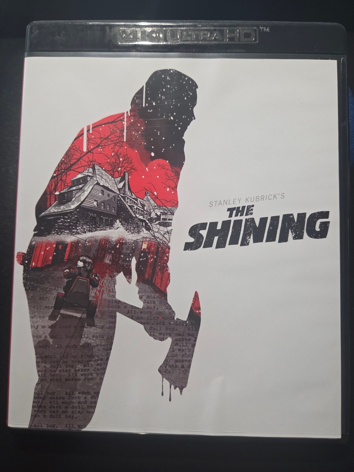 The Shining (4K UHD + Blu-ray – No Digital, 1980) Slipcover Kubrick Stephen King
