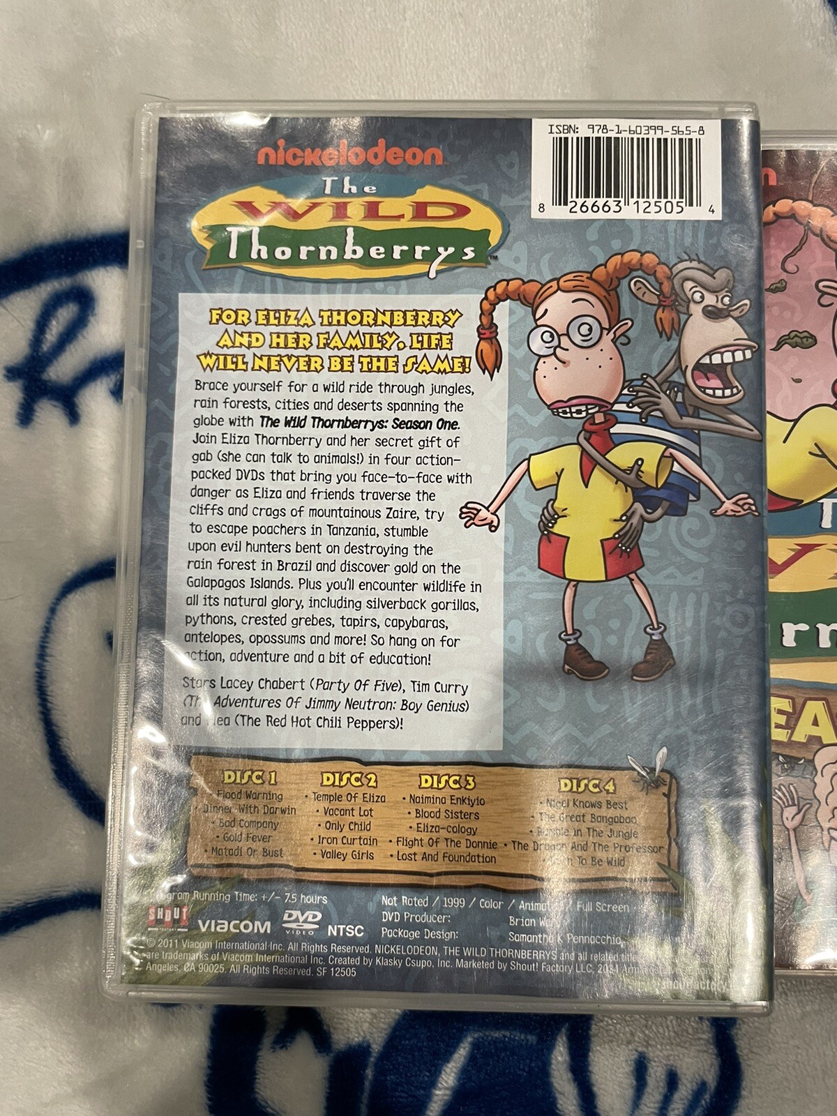 2011 Viacom Wild Thornberries DVD Season 1 & 2