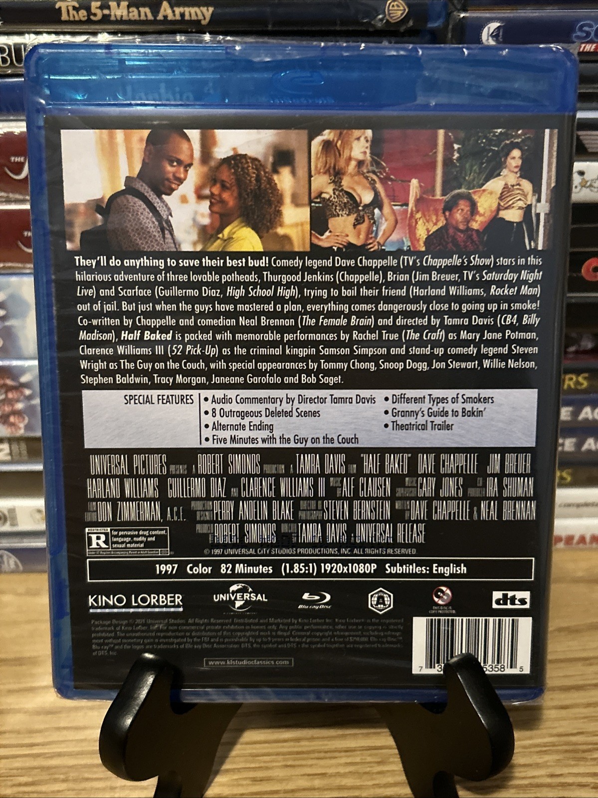 Half Baked [New Blu-ray] Dave Chappelle Kino Lorber Very Rare! BUY 3 GET 1 FREE