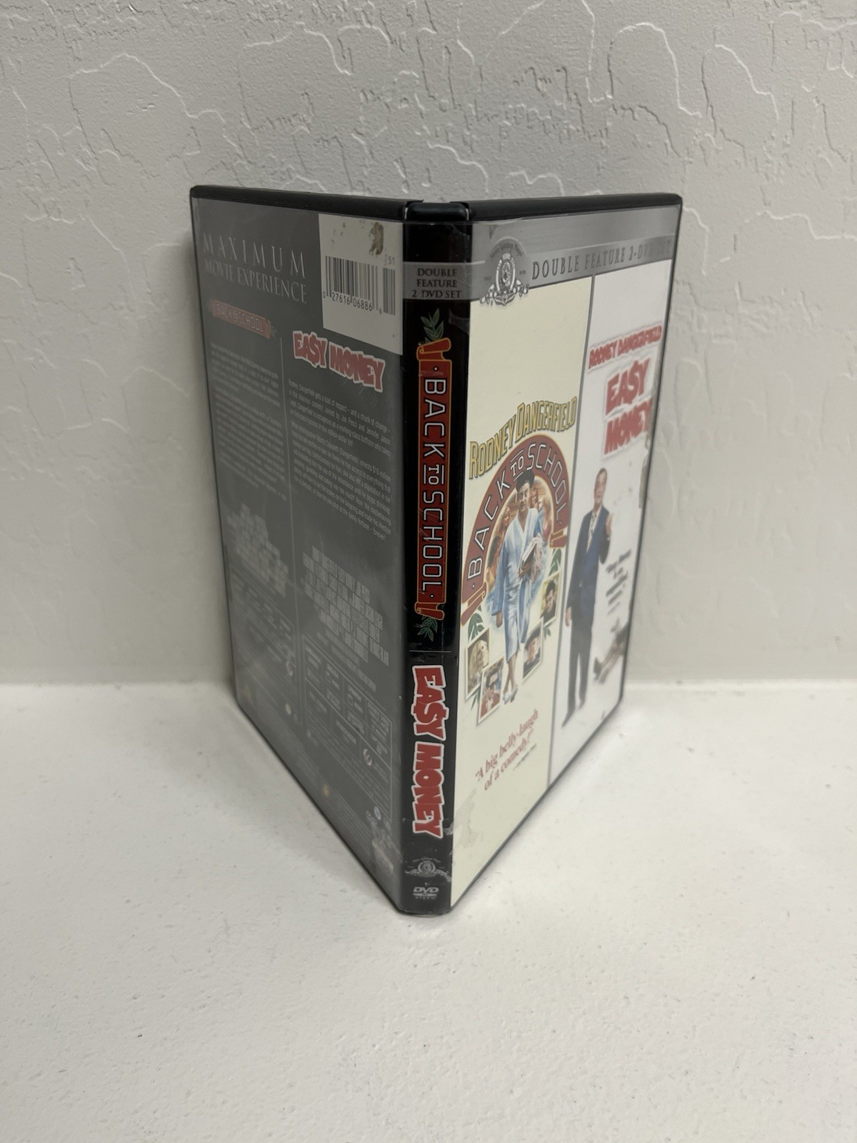 Back to School / Easy Money (DVD, 2006, 2-Disc Set) Rodney Dangerfield Very Good