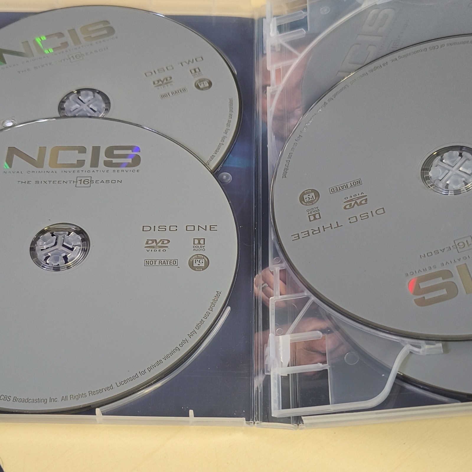 NCIS: Naval Criminal Investigative Service Season 16 DVD CBS 2019 NR NTSC 16:9
