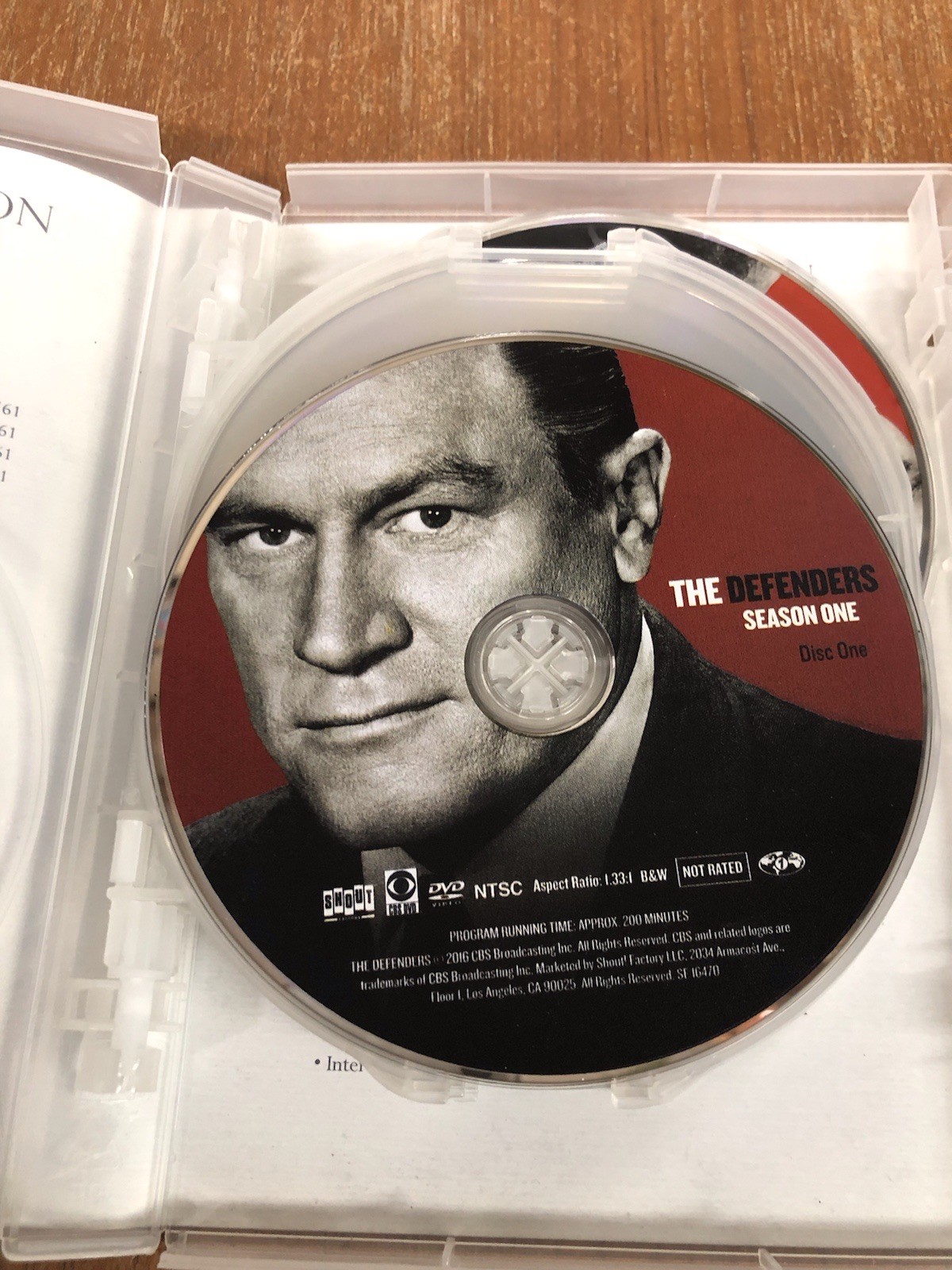 The Defenders Season One DVDs From 1961 From Shout Factory — Missing Disc 2 —