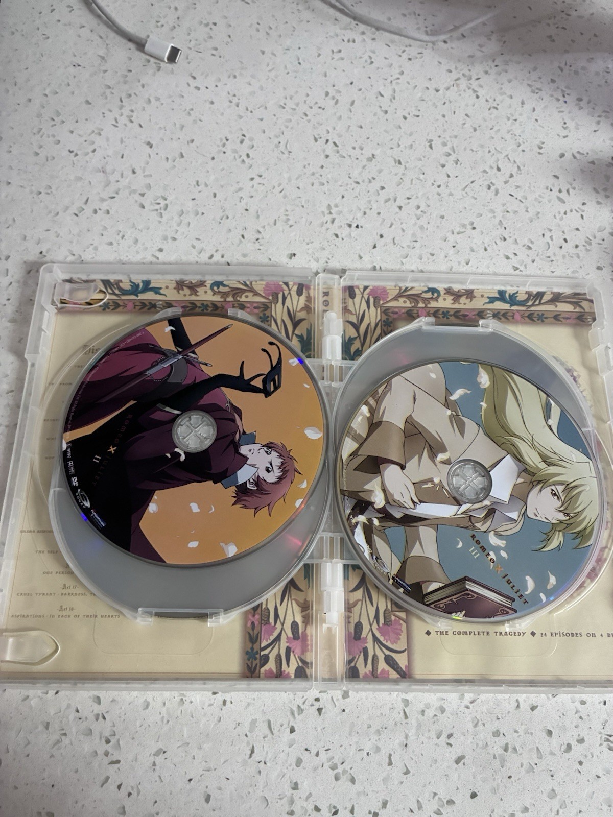 Romeo X Juliet: Complete Series – S.A.V.E. (DVD) by Funimation 4 Disc Set