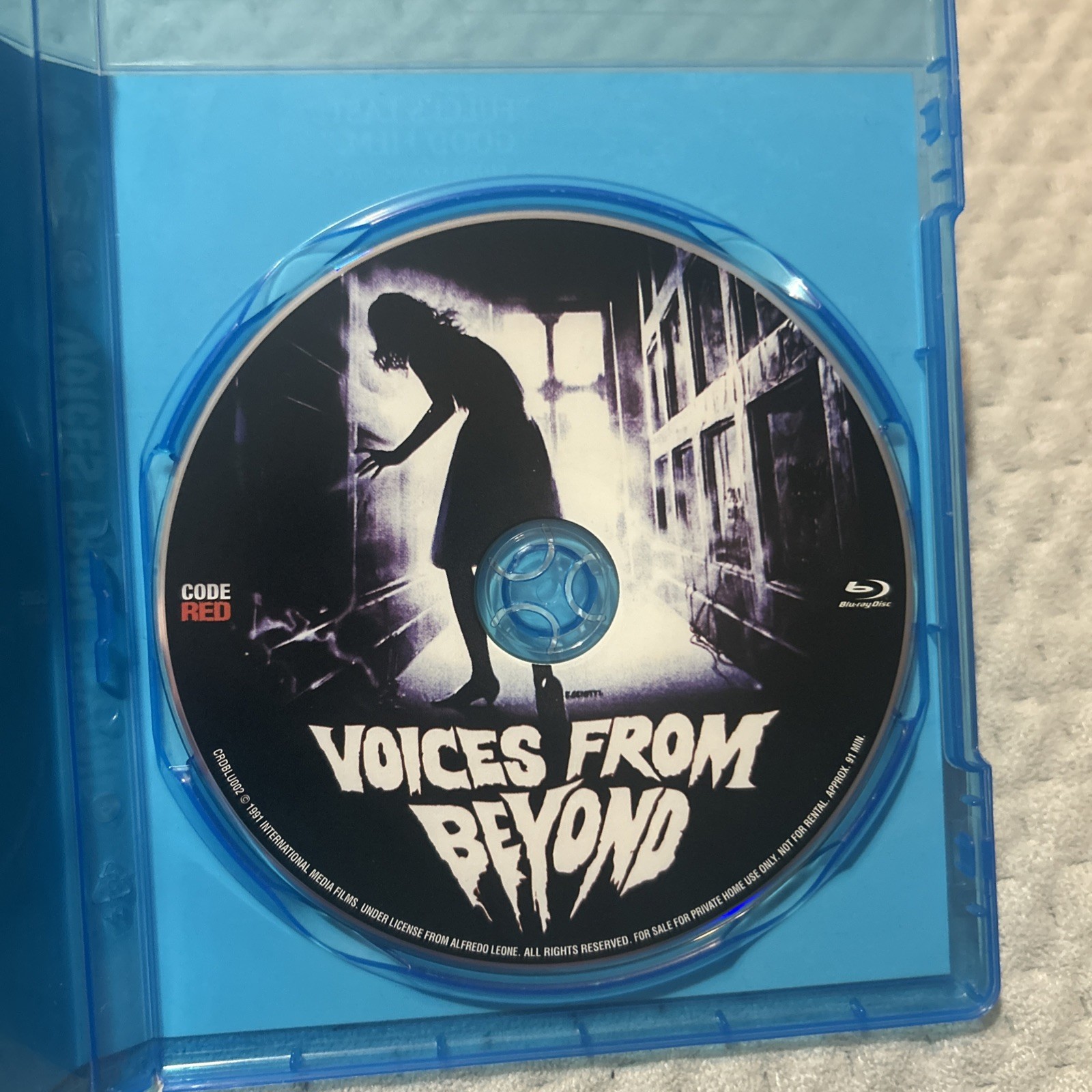 Voices From Beyond (Blu-ray, 1991) Code Red HORROR Lucio Fulci Out Of Print