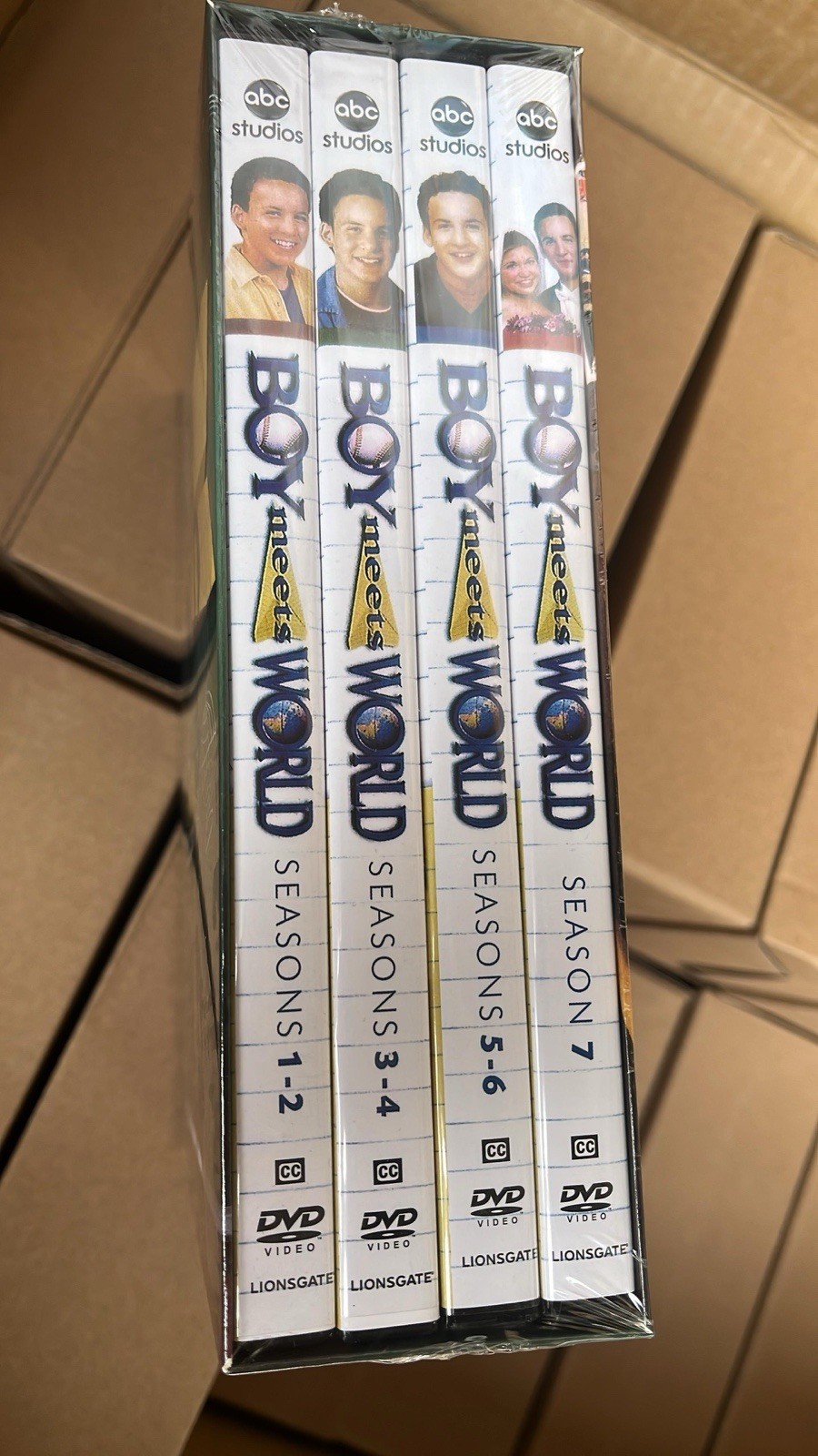 Boy Meets World Complete Series DVD 1-7, 21-Disc Set. Brand New! Free Shipping.