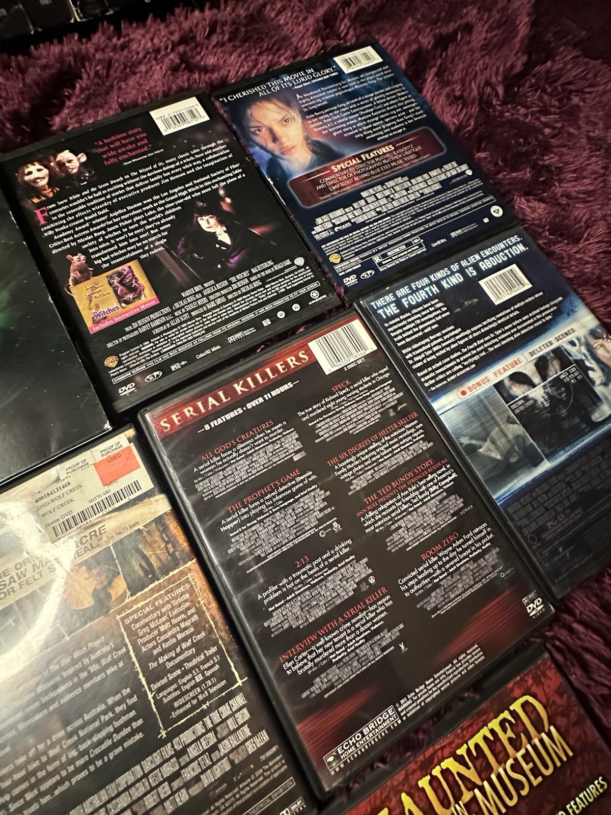 DVDS-Lot Of 10 Horror Movies. Read Description.