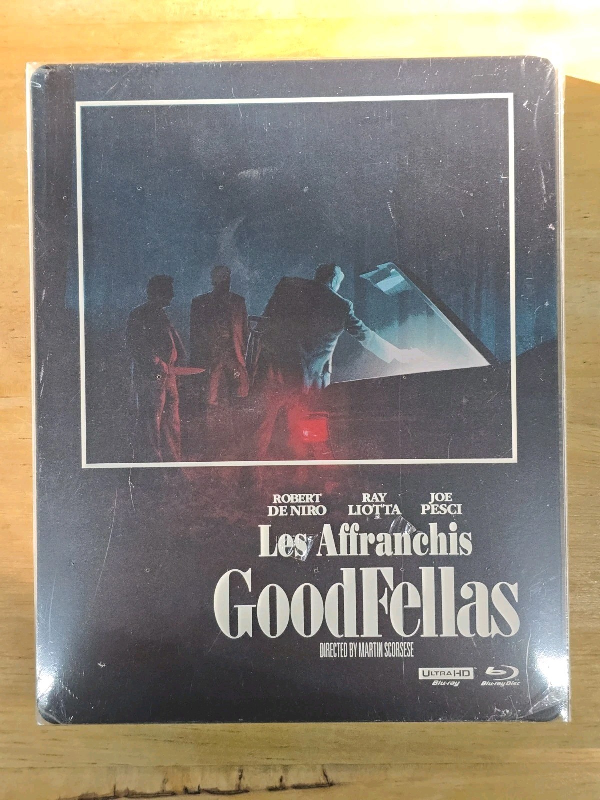 GOODFELLAS Film Vault STEELBOOK 4K UHD Blu-ray Limited Rare Region-Free IMPORT