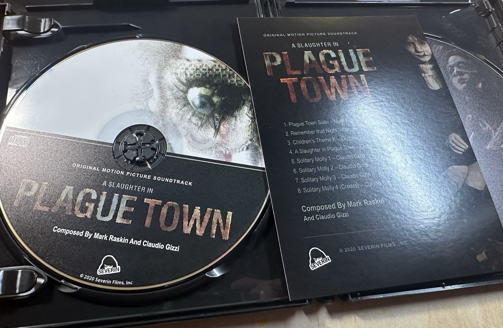 Plague Town (Blu-ray/CD, 2008) Severin Films W/Slipcover