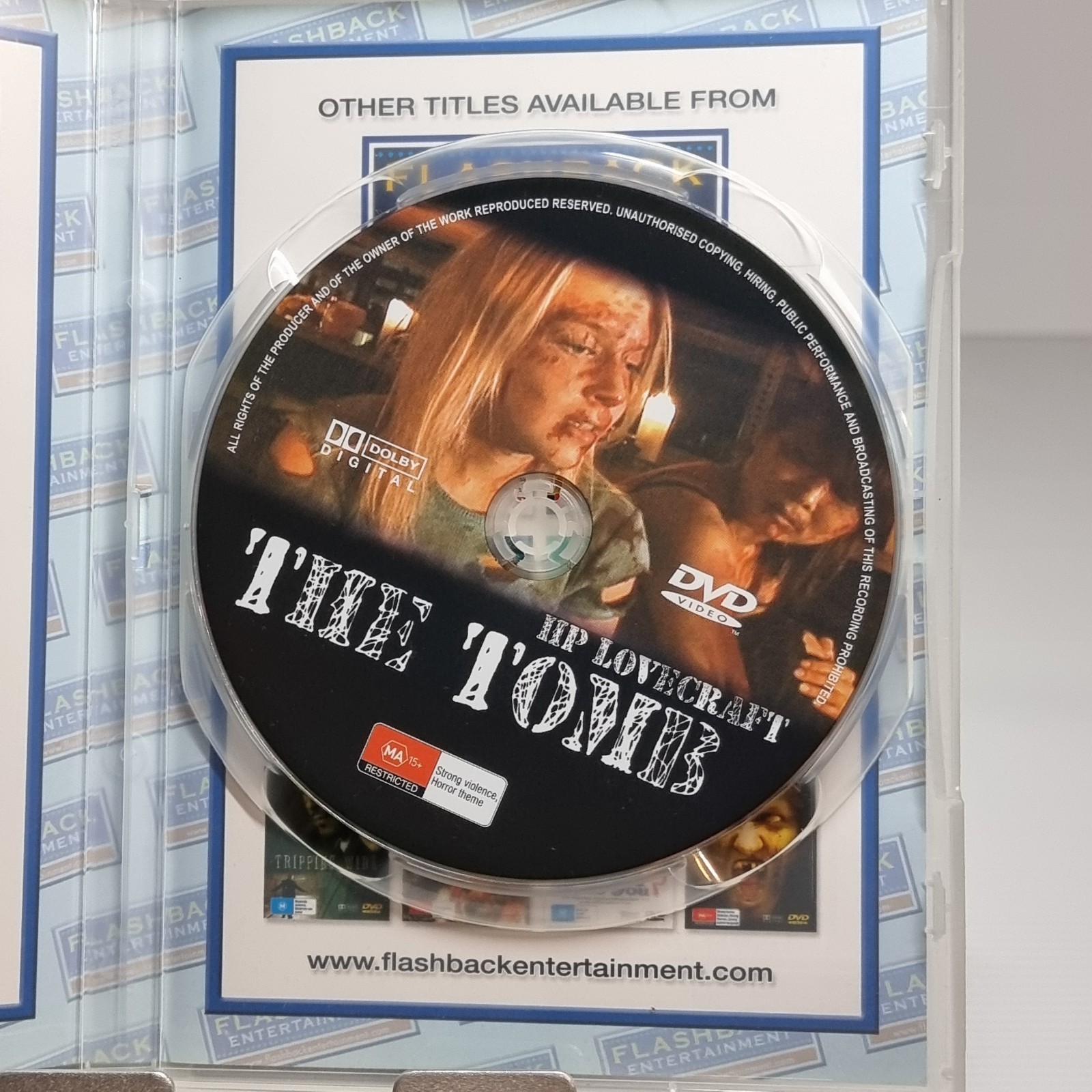 The Tomb DVD, 2007 PAL Region Free Horror Suspense Movie 81 Minutes
