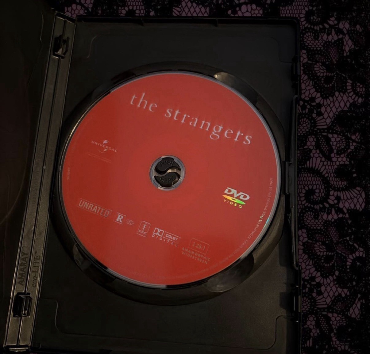 Universal The Strangers DVD Unrated Widescreen 2.35:1 Liv Tyler Scott Speedman