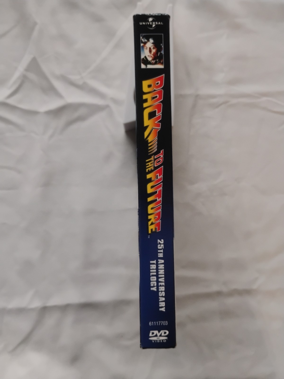 Back to the Future Trilogy 25th Annivsry DVD Slipcover Pre-owned Michael J Fox