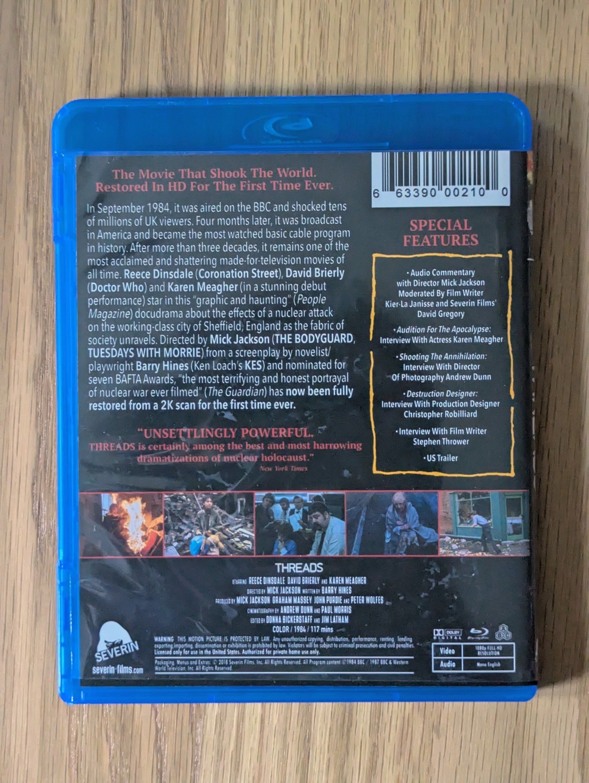 Threads (Blu-ray, 1984)