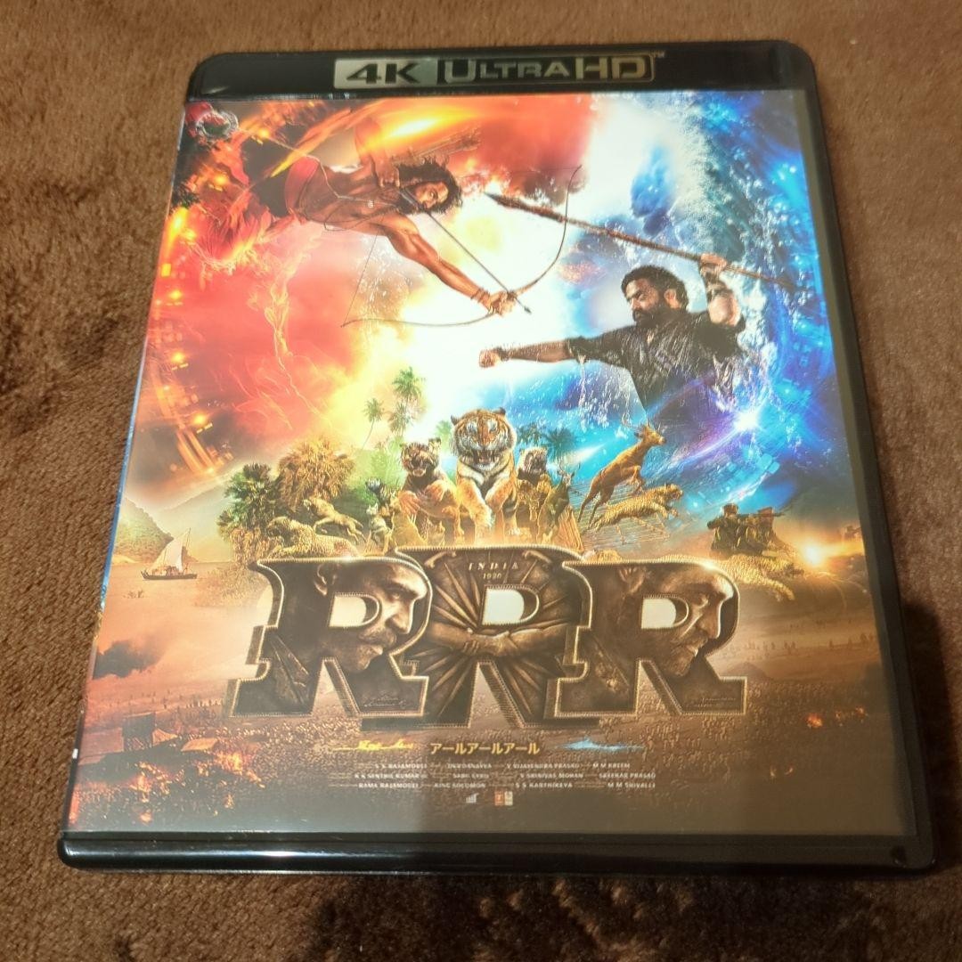 RRR 4K UHD Blu-ray Standard Edition Movie Region A TWUS-1320 S.S. Rajamouli