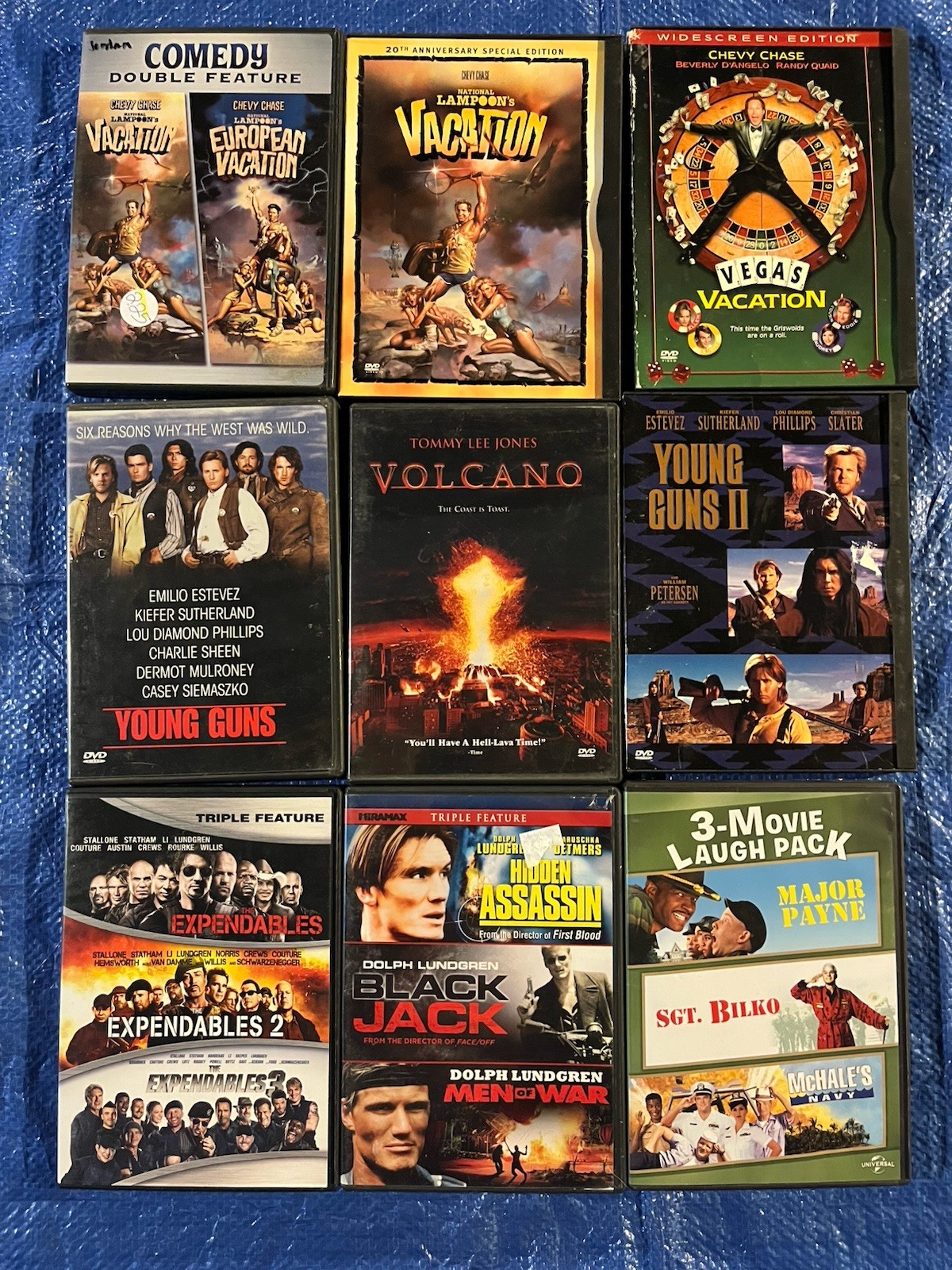 #11.5 Action Comedy 80’s 90’s DVD LOT PICK & CHOOSE $5 Flat Combined Shipping