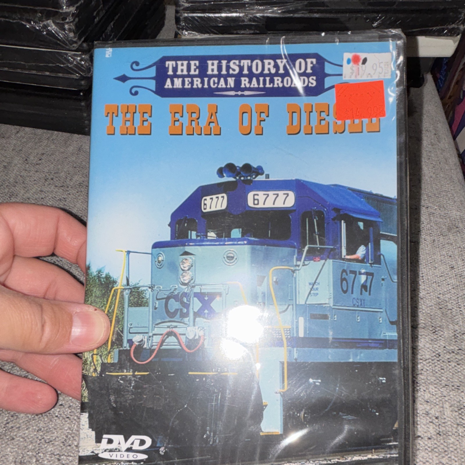 The History of American Railroads: The Era of Diesel DVD Documentary 4 HRS