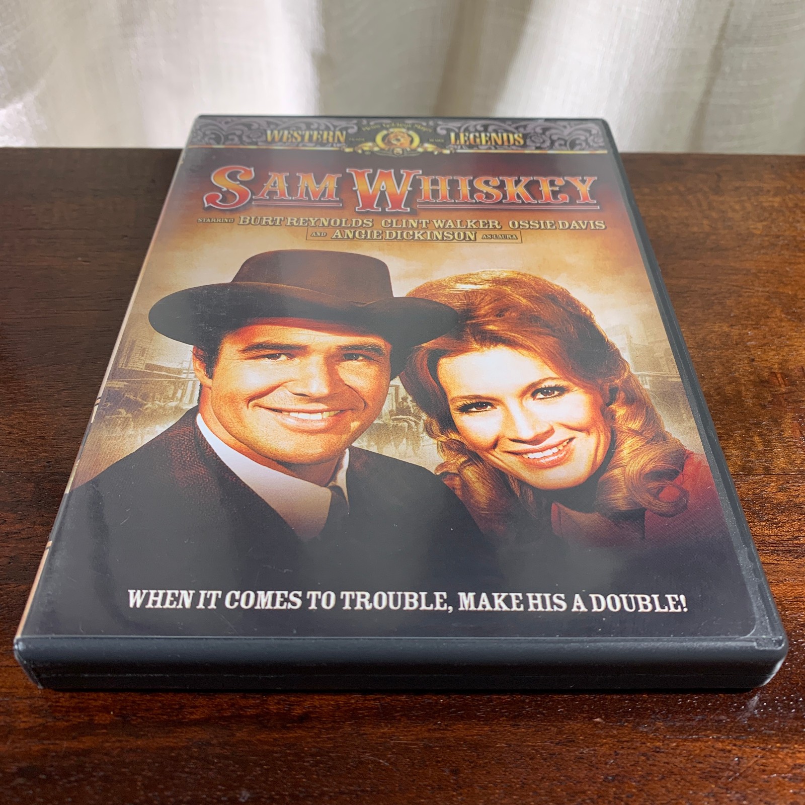 Sam Whiskey DVD 1969 Burt Reynolds, Angie Dickinson, Clint Walker, Ossie Davis