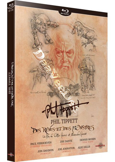 Phil Tippett: Mad Dreams and Monsters NEW Blu-Ray Disc Gilles Penso Joe Dante