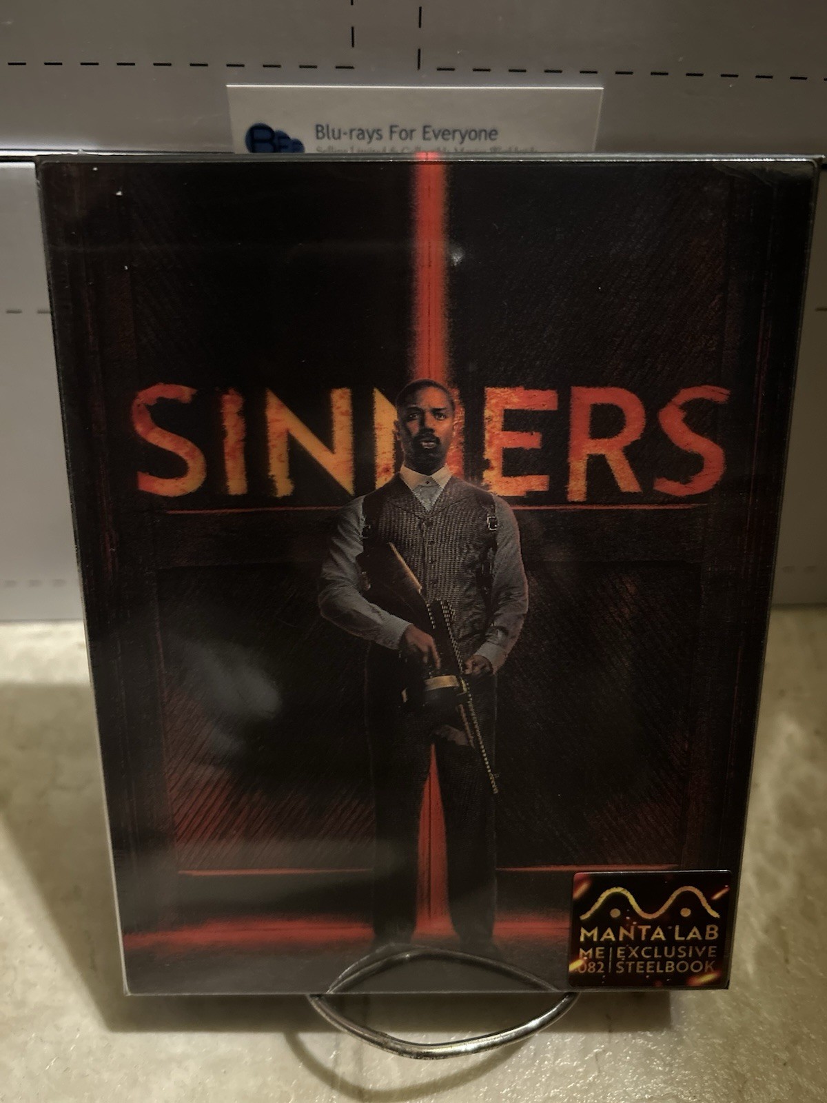 NEW Michael B Jordan Sinners 4K DLB SteelBook Blu-ray [2025] Manta Lab Exclusive