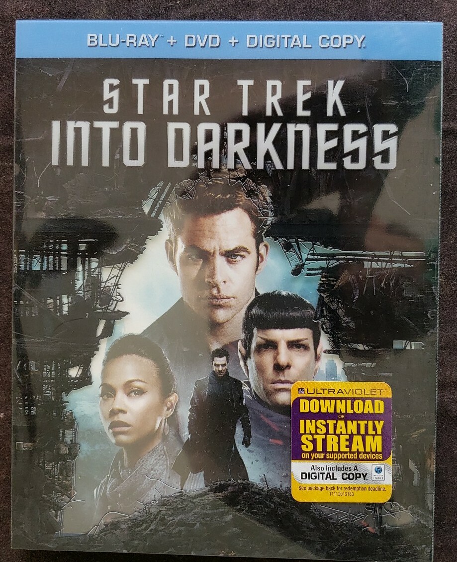 Star Trek Into Darkness Blu-ray Disc 2013 2-Disc Set 100% Guaranteed Like New