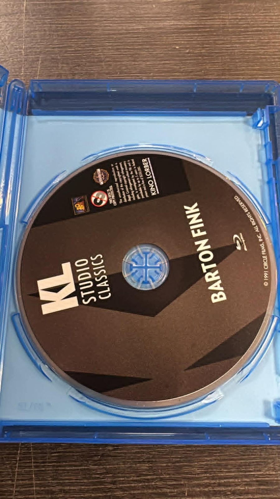 Barton Fink Kino Lorber Blu-Ray OOP spin-790