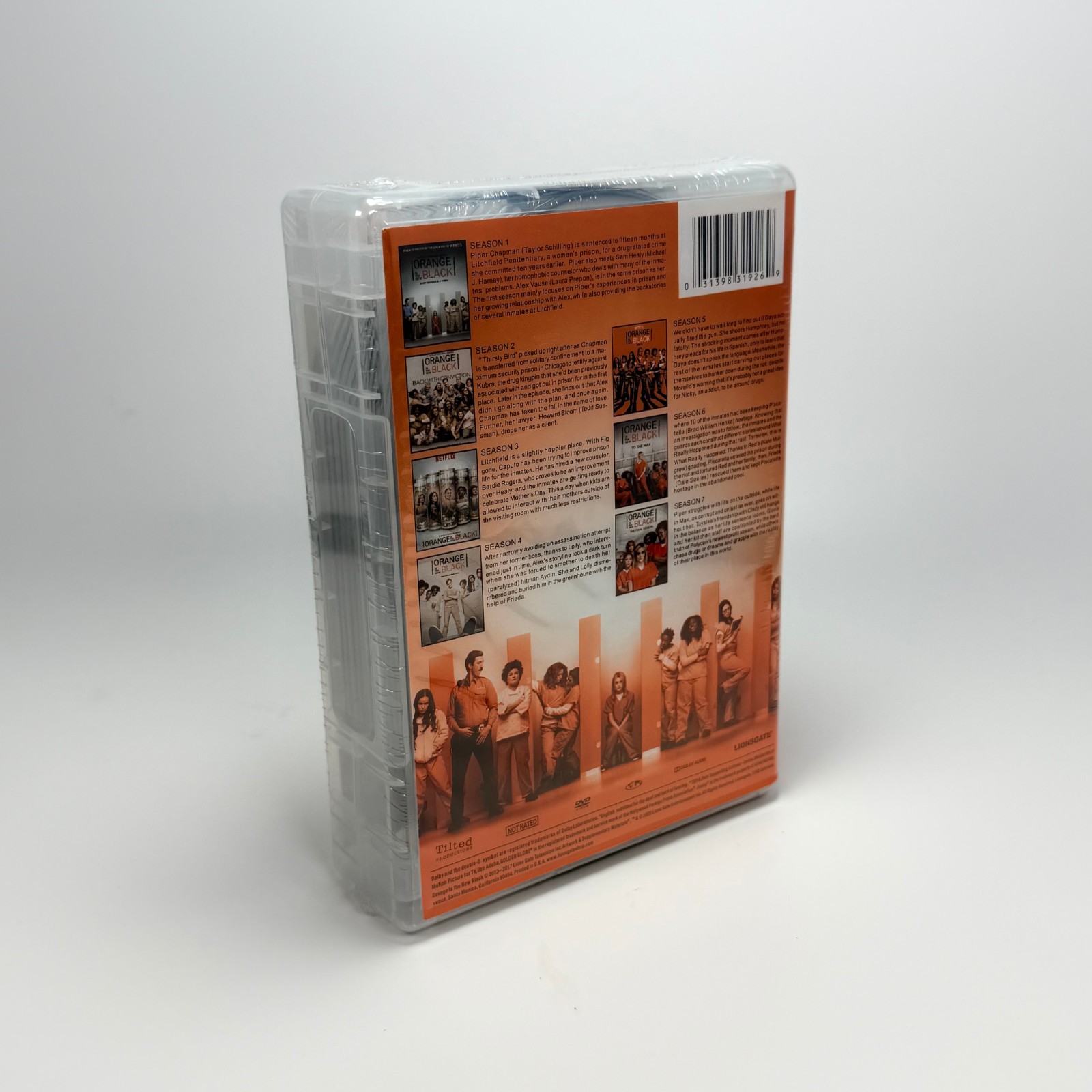 Orange Is the New Black Season 1-7 DVD – Fast Shipping (28 discs)