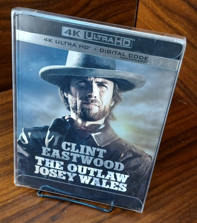 The Outlaw Josey Wales 1976 (4K)-SLIPCOVER w/PROTECTIVE SLEEVE-NEW-Free Shipping