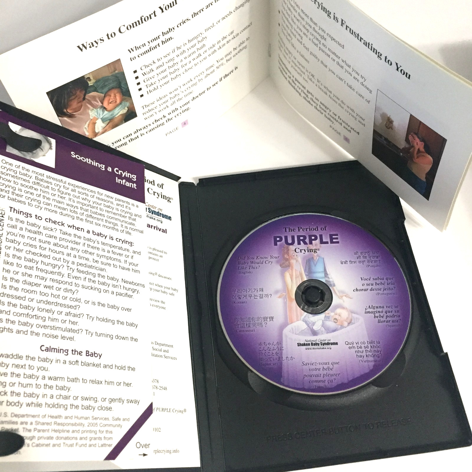The Period of PURPLE Crying DVD With Booklet /Ships Same Day With Tracking