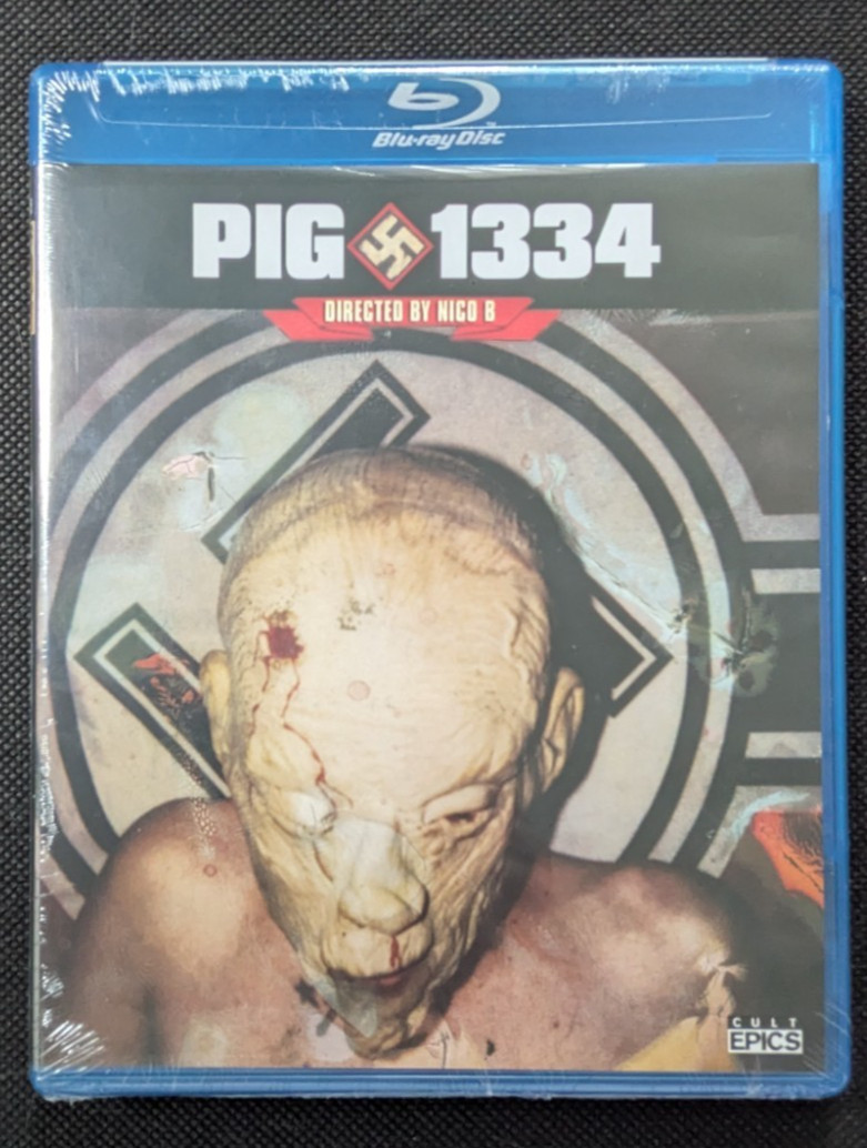 Pig/334 Blu-ray + DVD Nico B Rozz Williams Cult Epics LE Slipcover Booklet NEW