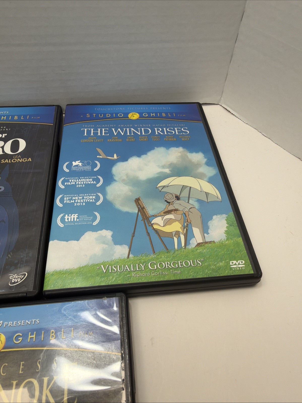 Lot Of 5 Disney Presents Studio Ghibli DVD Anime